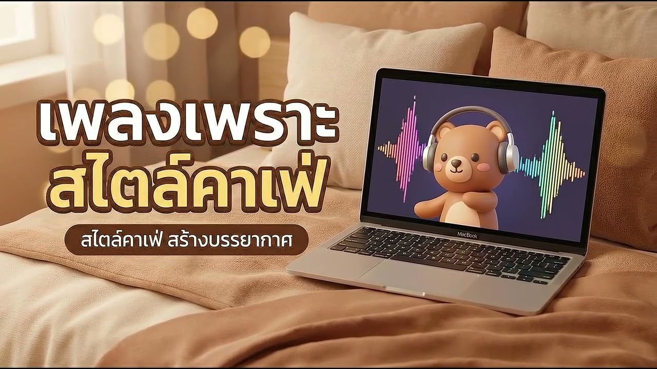 เพลงเพราะ สไตล์คาเฟ่ สร้างบรรยากาศ เพลงสบายๆเปิดฟังได้ตลอด☕💻📚