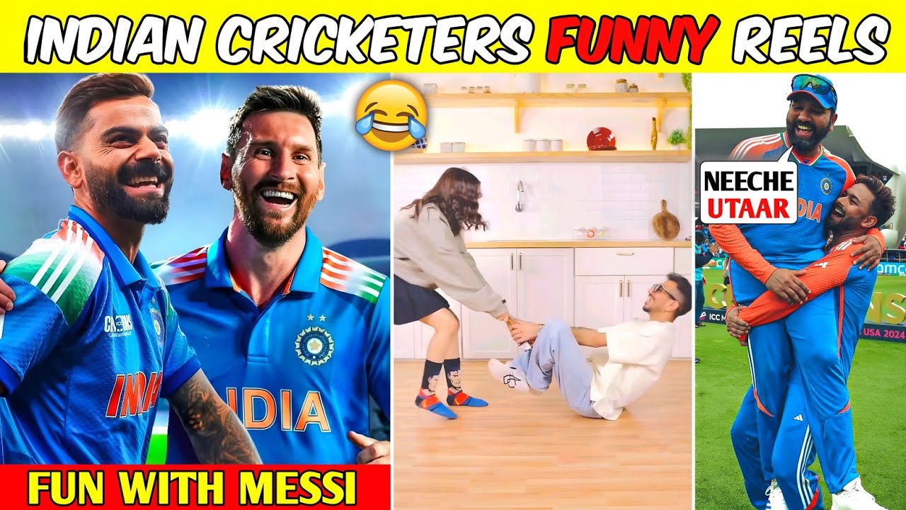 You Won’t Stop Laughing 😂 | Indian Cricketers Funny Reels (Part-7) | Virat, Arshdeep, Yuzi & Dhawan
