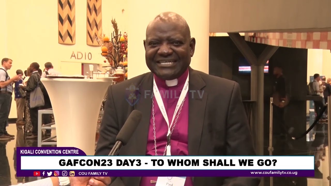 GAFCON 2023: The Rt. Rev. Paul Samson Naimanhye's Message - Bishop, Busoga Diocese