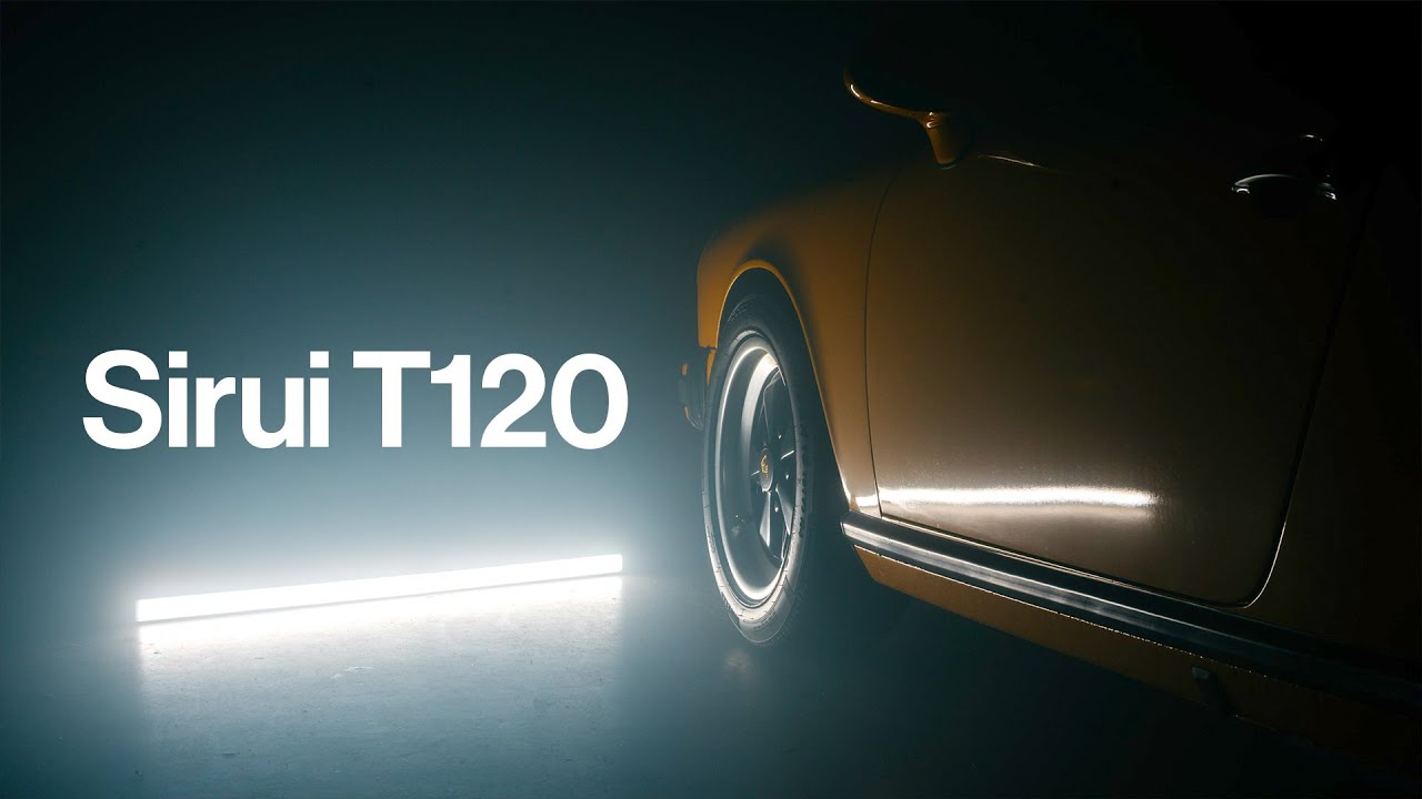 Lightpainting cars with the Sirui T120 Telescopic Tube LED Light