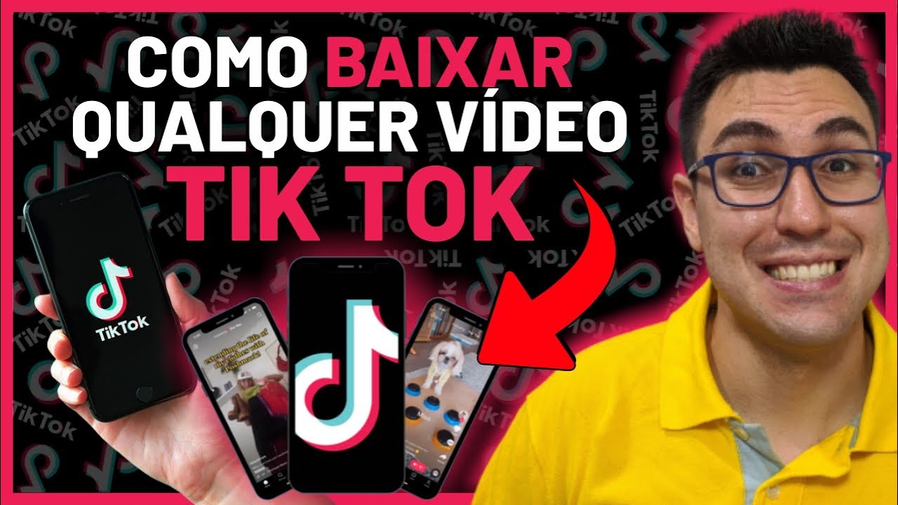 COMO BAIXAR QUALQUER VÍDEO DO TIKTOK? SEM MARCA D'ÁGUA