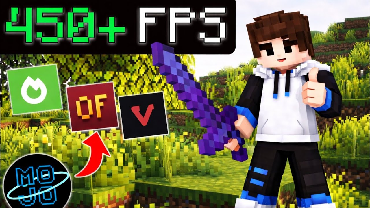Minecraft Mojo Launcher FPS Boost 😱 | 20 FPS &rarr; 500 FPS | Minecraft Mobile Lag Fix | MOJO LAUNCHER