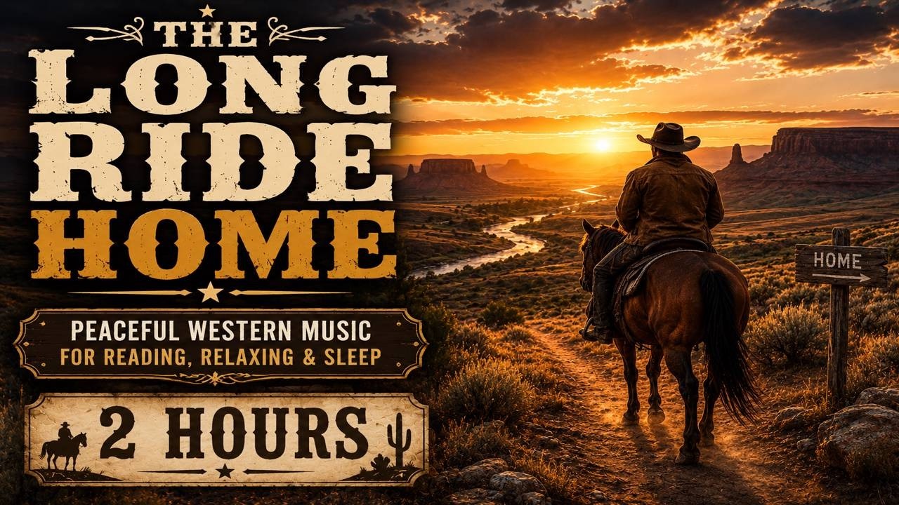 Cinematic Western Music for Long Listening | Instrumental | 2 Hours