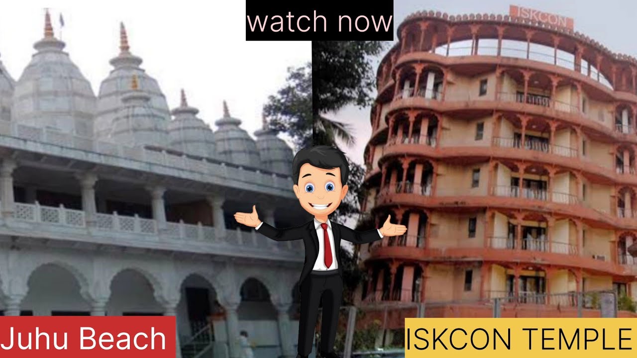 Thane to ISKCON mandir Juhu Mumbai | Hare Krishna Mumbai | Iskcon Krishna Mandir |