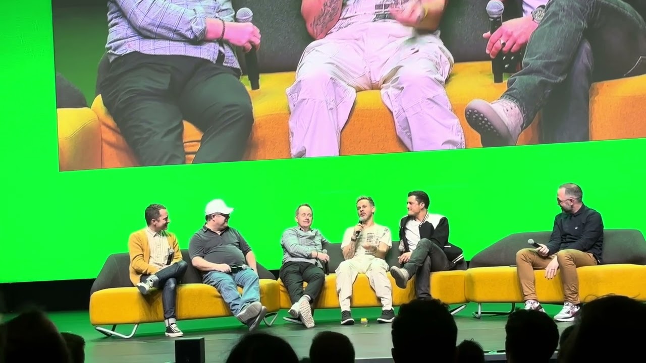 Comic Con Liverpool 2024 Lord of the Rings Panel Hobbits and Legolas