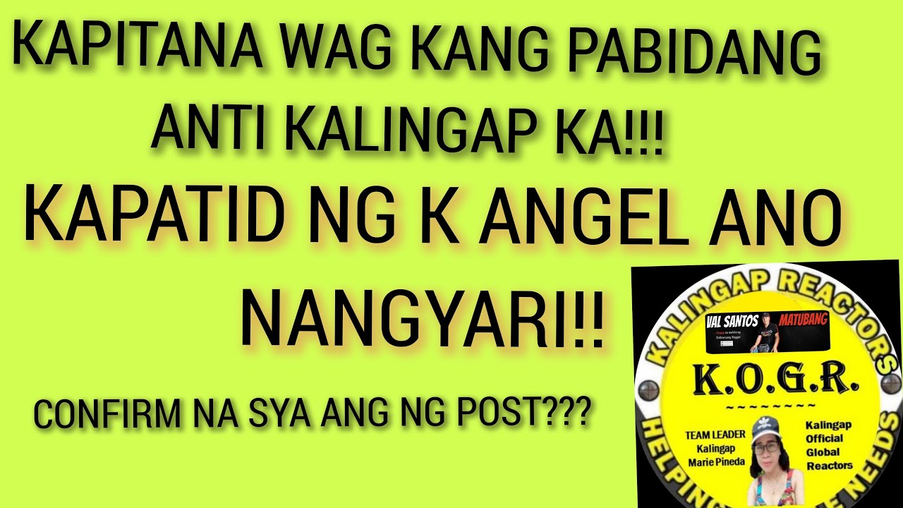 ANONG NANGYARI! WAG LUMAKI ANG ULO!!!