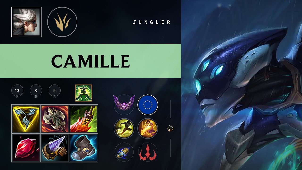 Camille Jungle vs Fiddlesticks - EUW Master Patch 26.10