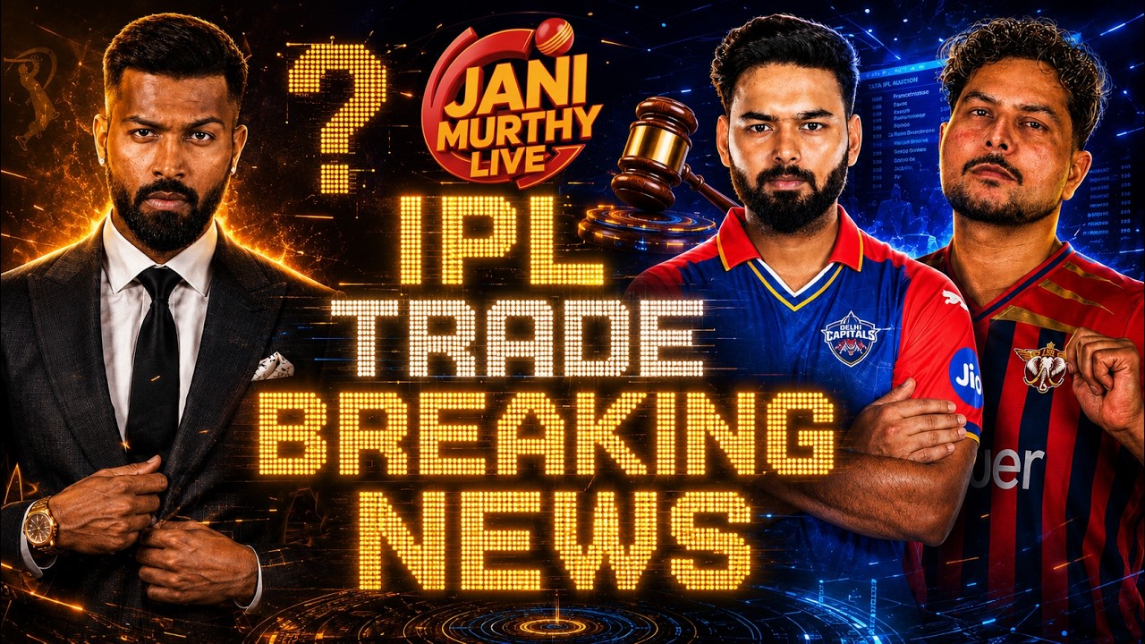 IPL TRADE BREAKING NEWS: Rishabh Pant Returns To DC | Tata IPL 2027 | Live with Jani🔴