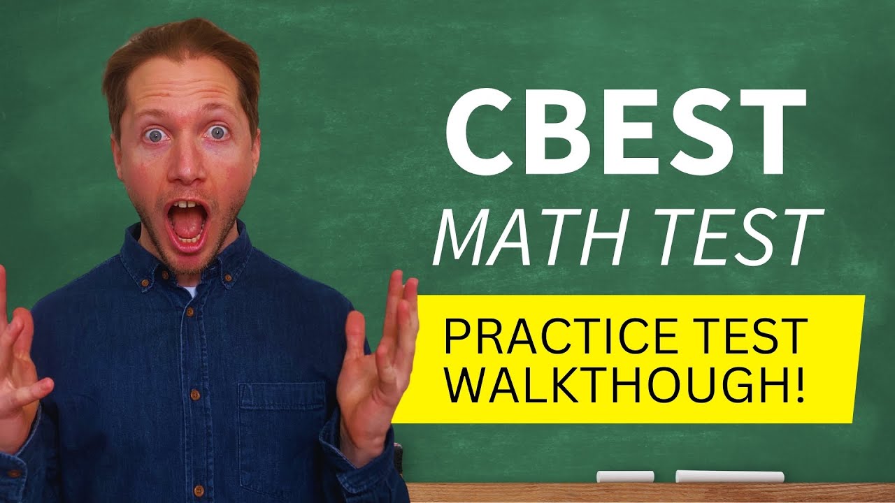 CBEST Math Practice Test - Answer these correctly, and you'll pass!