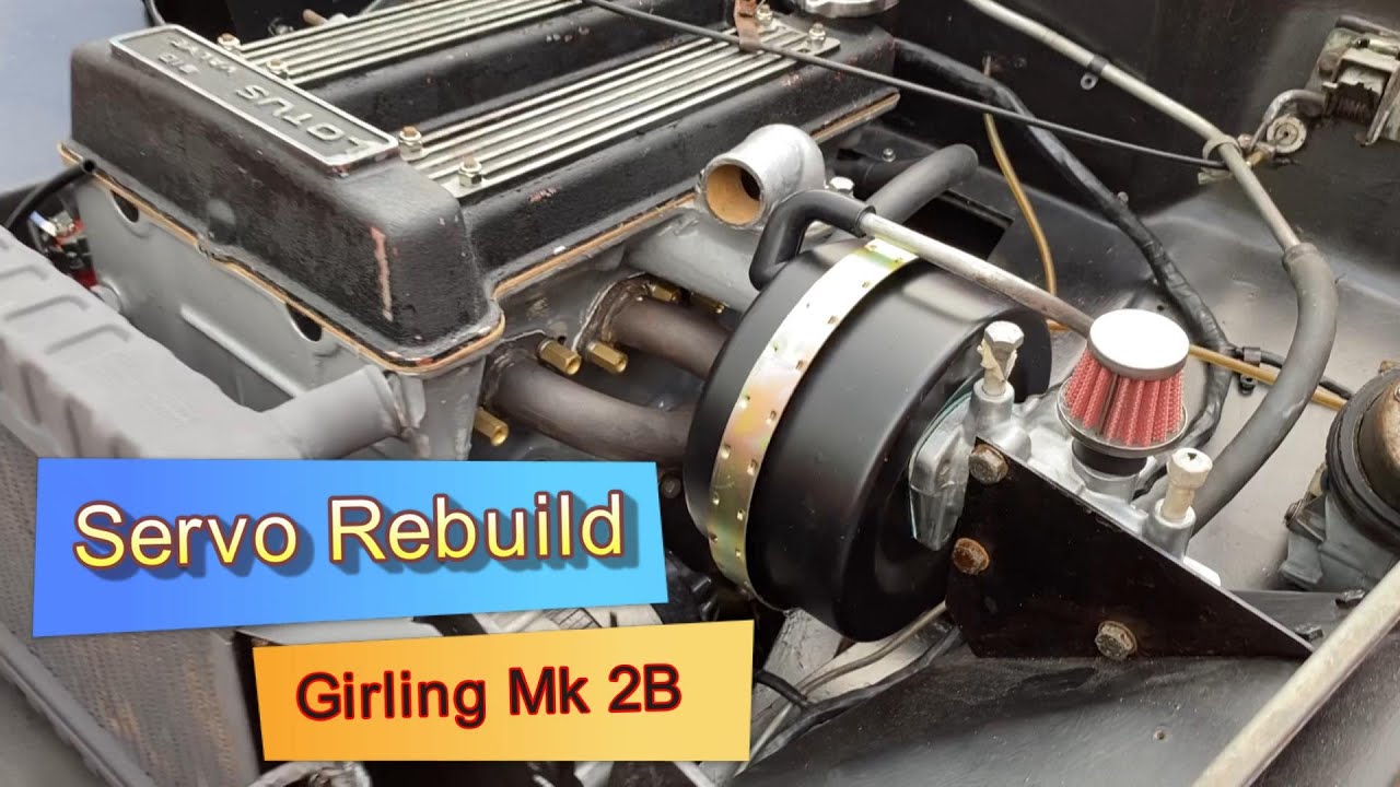 Re-building the Elan+2 brake servo