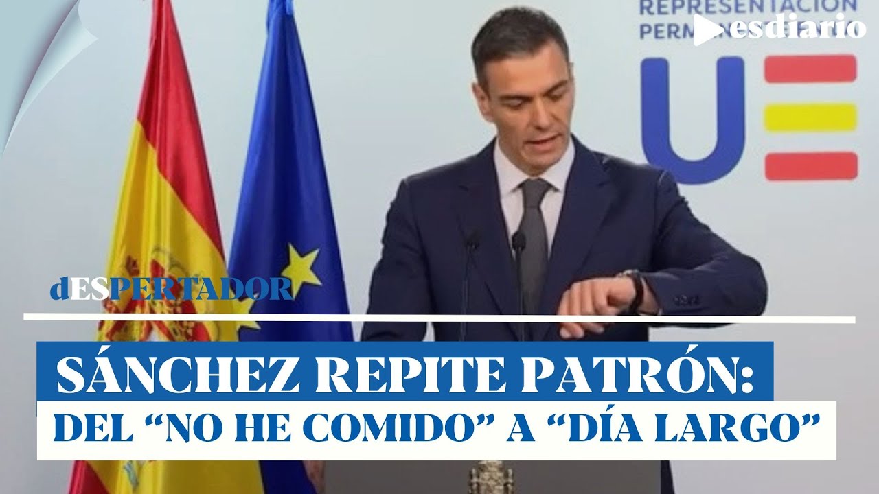 Sánchez repite patrón con el accidente: del 
