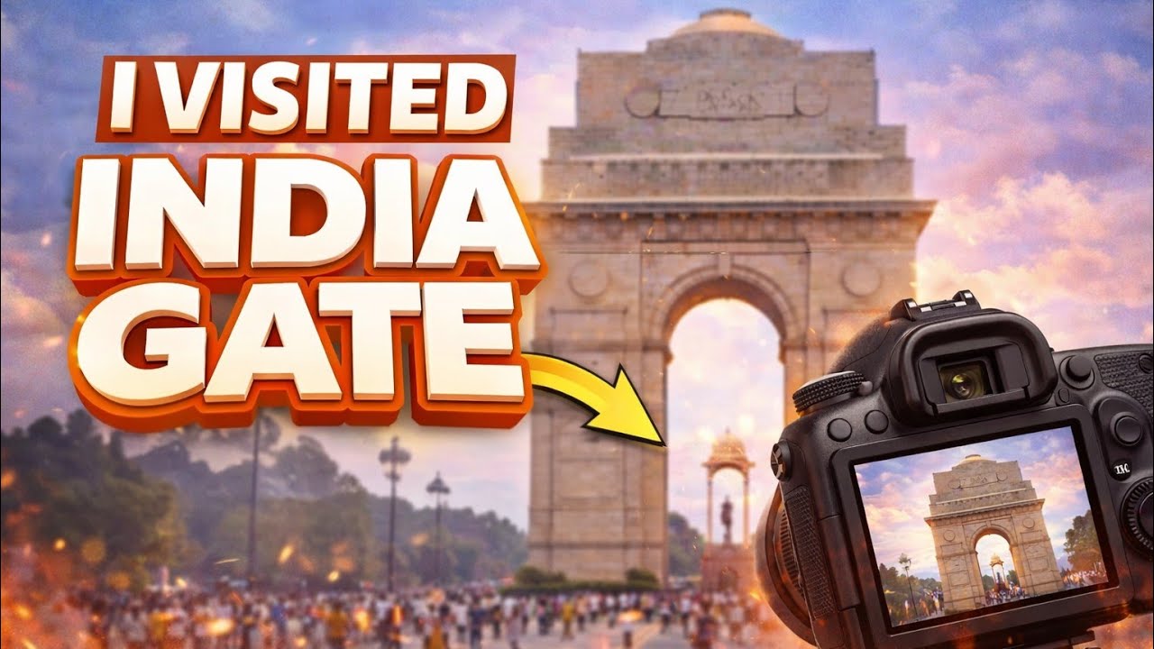 India Gate is INSANE 🇮🇳 2026