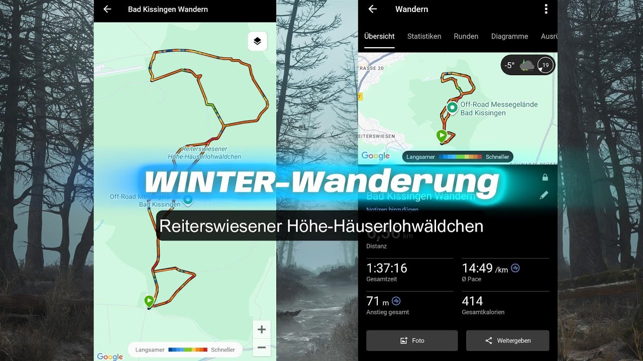 Bad Kissingen Wandern Häuserlohwäldchen Reiterswiesen