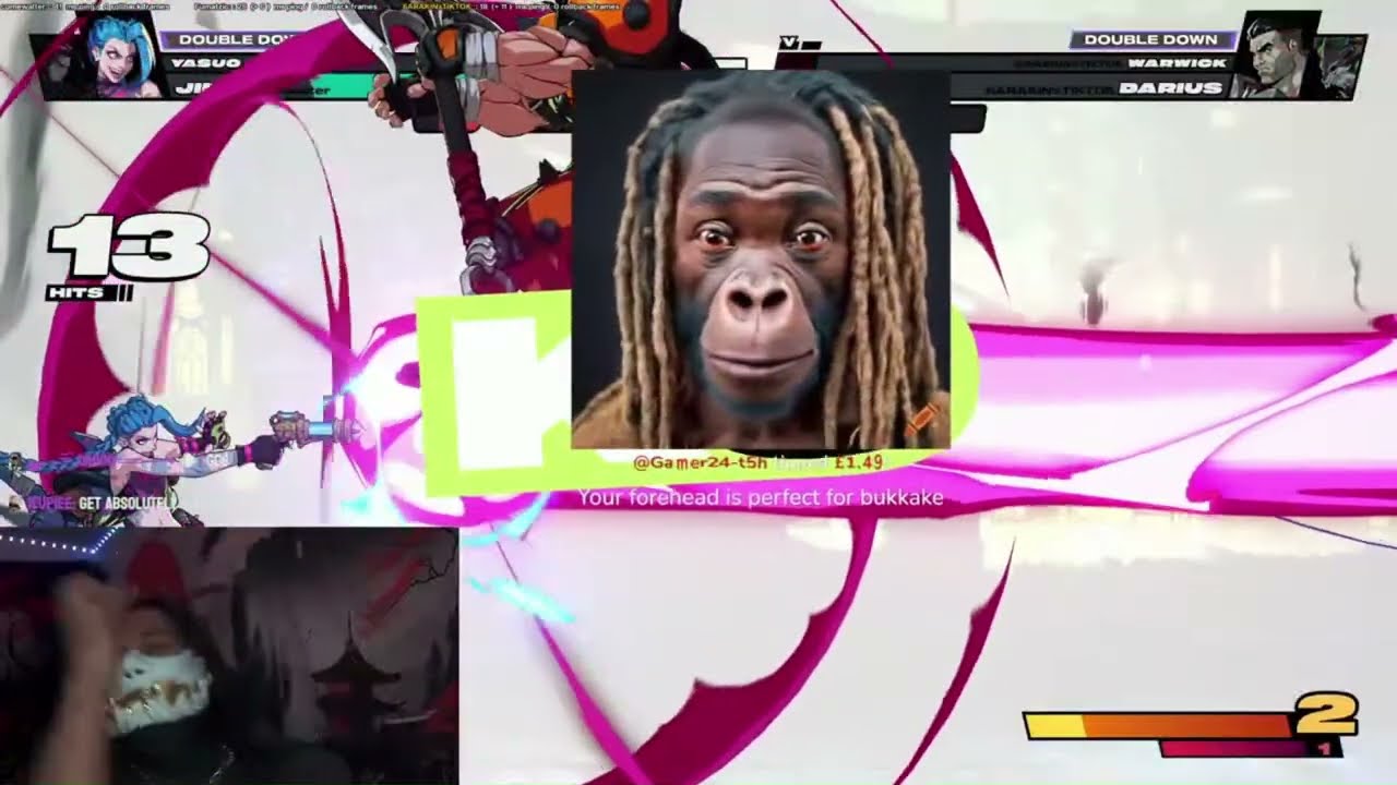 6arakin SHAME TO FGC-2XKO NUT FACE and Bad hair day 