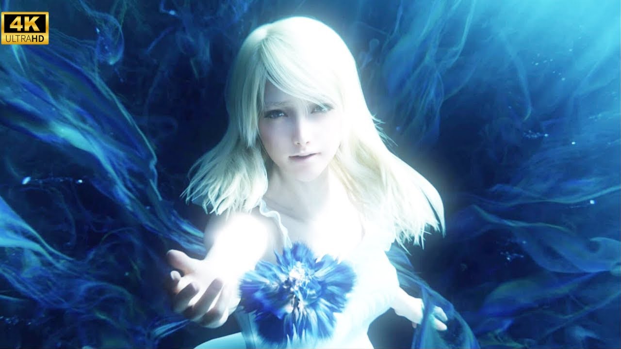 Luna's Farewell to Noctis - Lunafreya Death Scene | Final Fantasy XV [4K 60FPS]