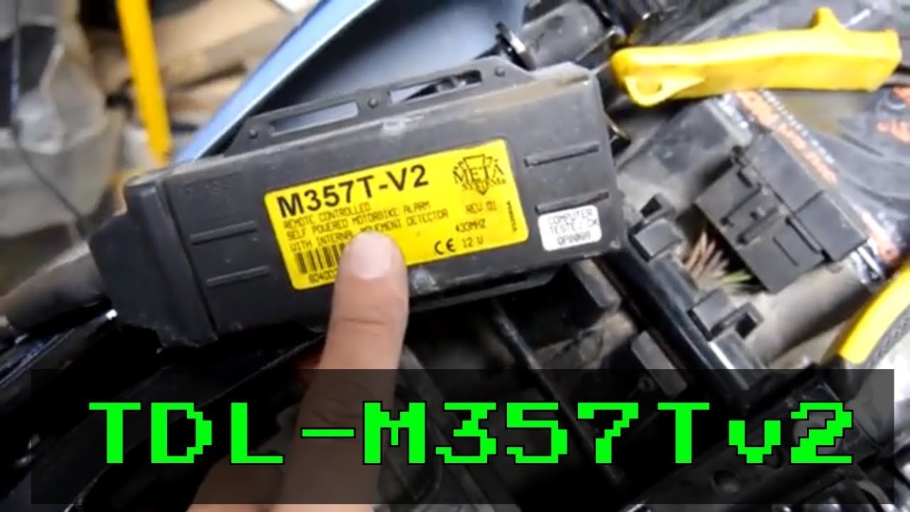 How to bypass your motorcycle immobiliser Meta 357