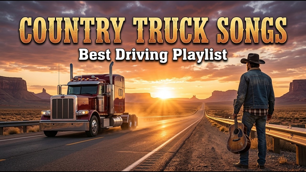 Texas Country Rock for Truckers 🚛🎸 | Best Long Haul Driving Songs (2 Hour Mix)