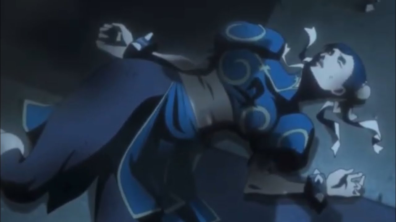 Street Fighter Chun li Defeated
