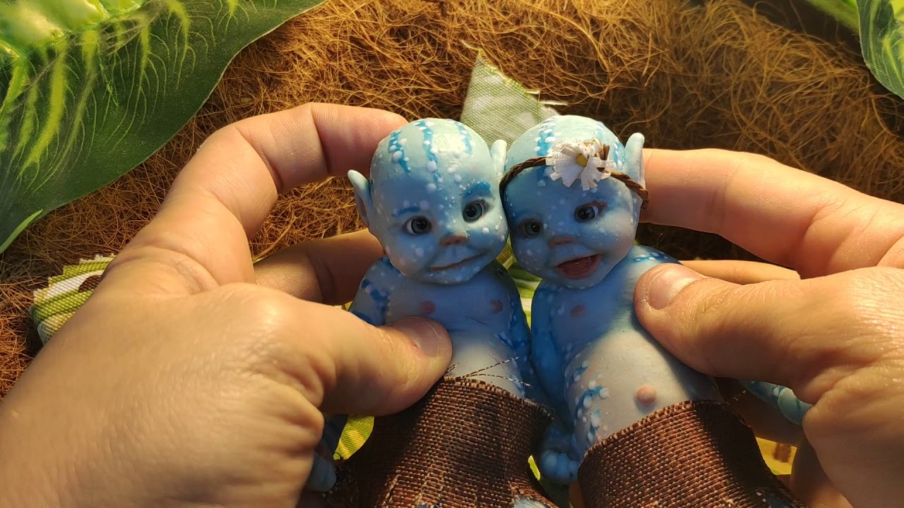 Mini fantasy silicone bebies by Caroldolls