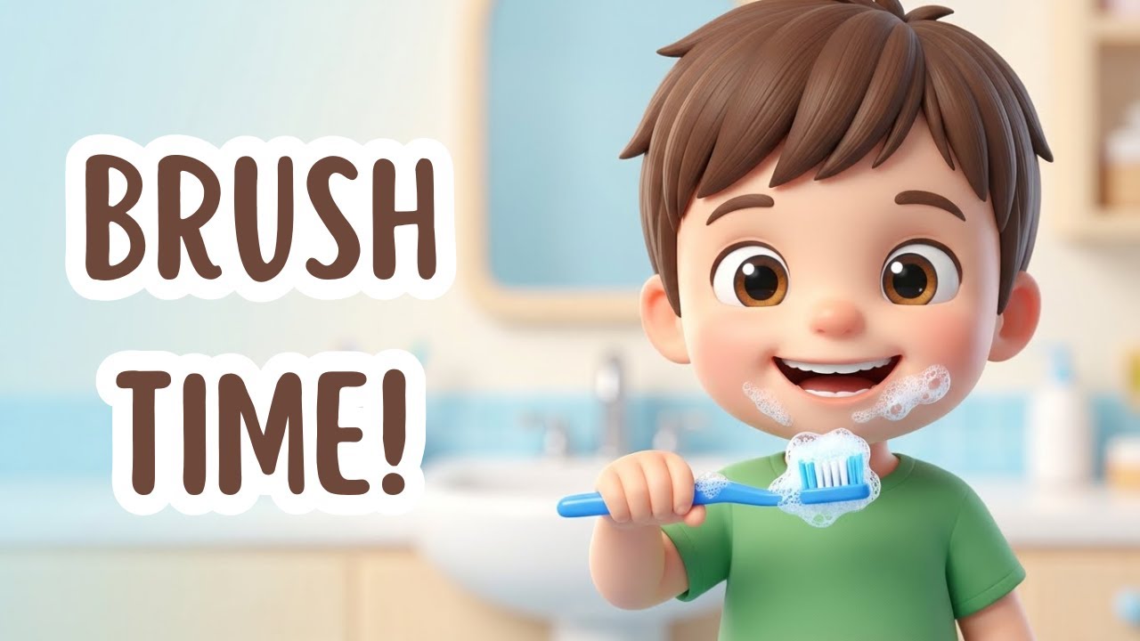 Brush Your Teeth Song for Kids 🦷 | Morning Routine for toddlers and preschool kids | Toothbrush song