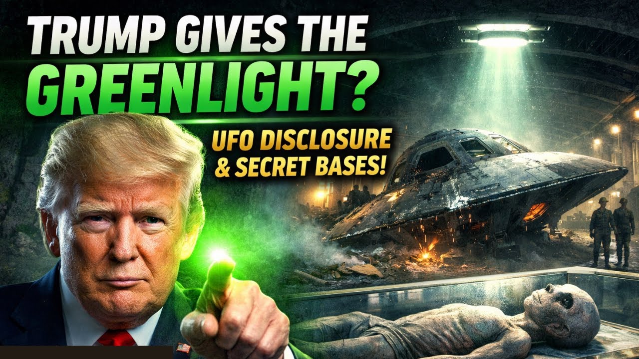 Secret UFO Disclosure Coming From Trump Administration?