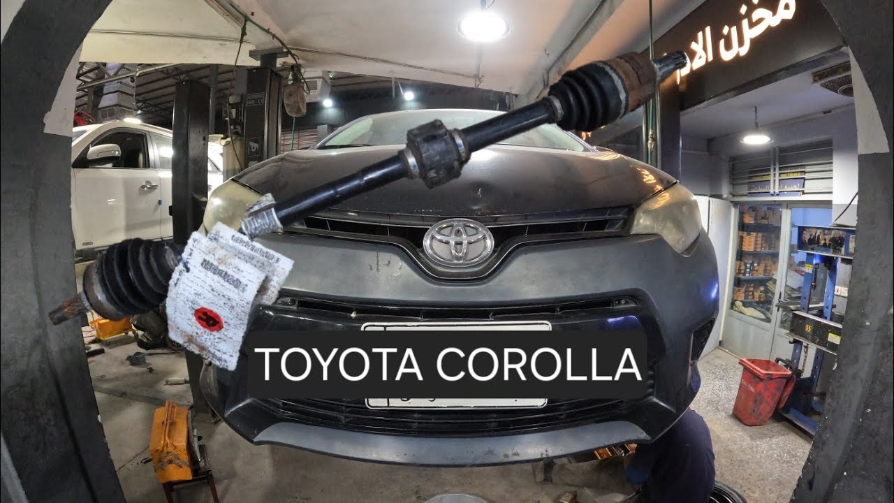 Cómo reemplazar el eje CV del lado del pasajero  Toyota Corolla 2014-2019 especificaciones de torque