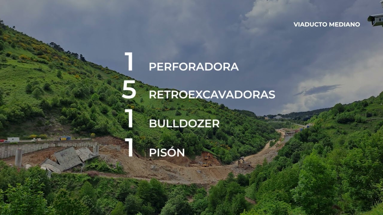 Reconstrucción del Viaducto de O Castro de la autovía del noreste A-6
