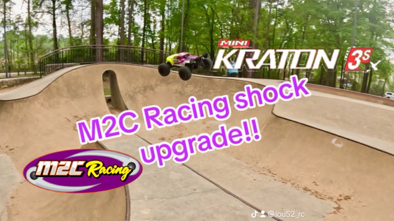 Тестирование модернизированных амортизаторов M2C Racing на Arrma Mini Kraton!