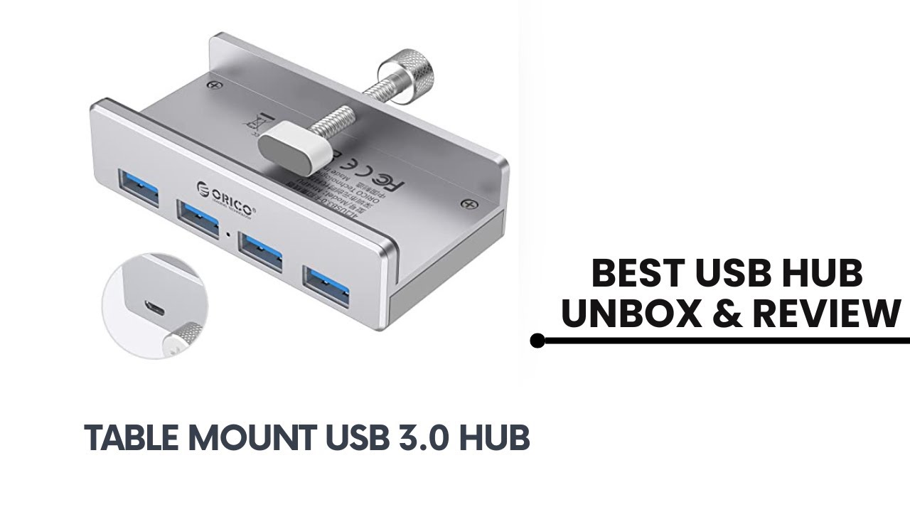 Best High Speed USB Hub | Table Mount USB Hub |  4 in one India | 3.0 USB Port