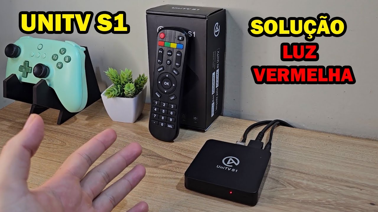 UNITV S1 LUZ VERMELHA COMO ARRUMAR SOLU&Ccedil;&Atilde;O DEFINITIVA !!!