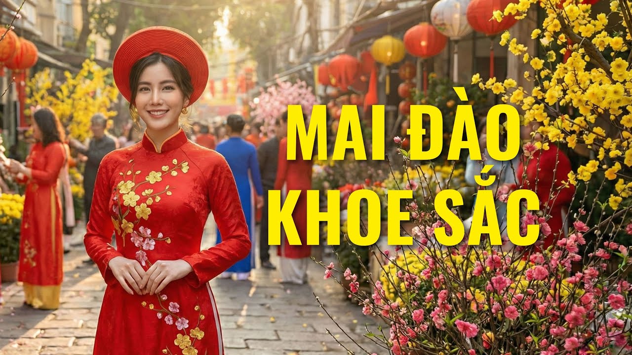 Mai Đào Khoe Sắc - Bục Music | Video Lyric | Nhạc Tết 2026 Hay Nhất