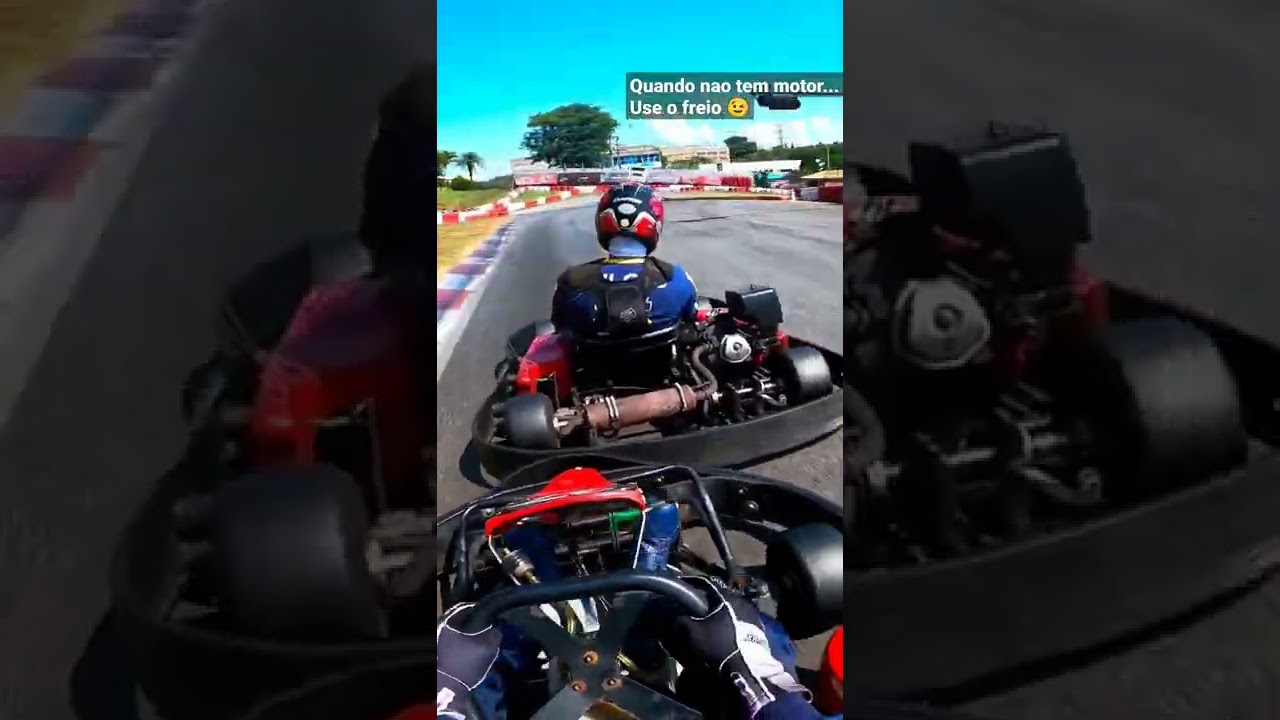Ultrapassagem no freio - Kart Granja Viana, CPKA
