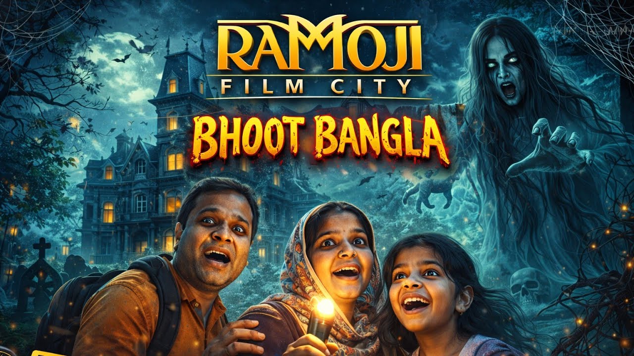 Bhoot Bangla of Ramoji film city hyderabad #bhootbangla