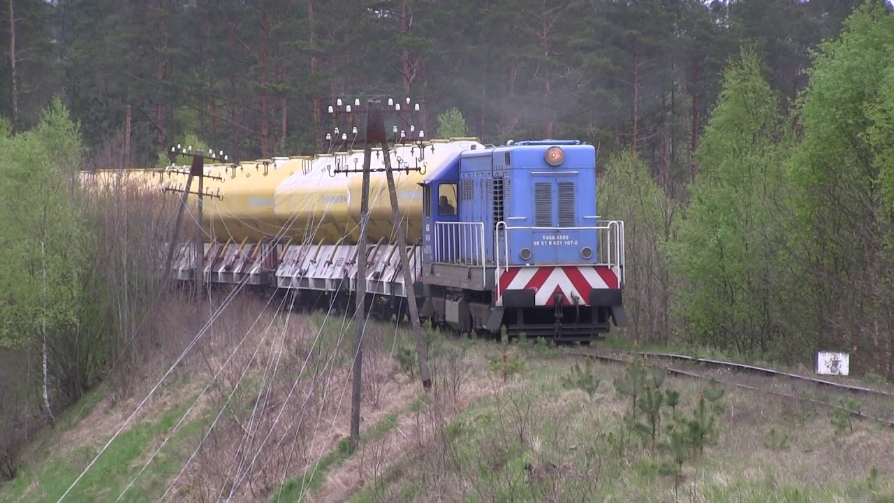 Ten pociąg jedzie po mocno sfatygowanym szlaku. T458-1509.