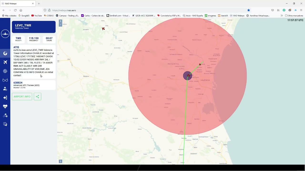 Como configurar AURORA ATC IVAO para un control mas fácil