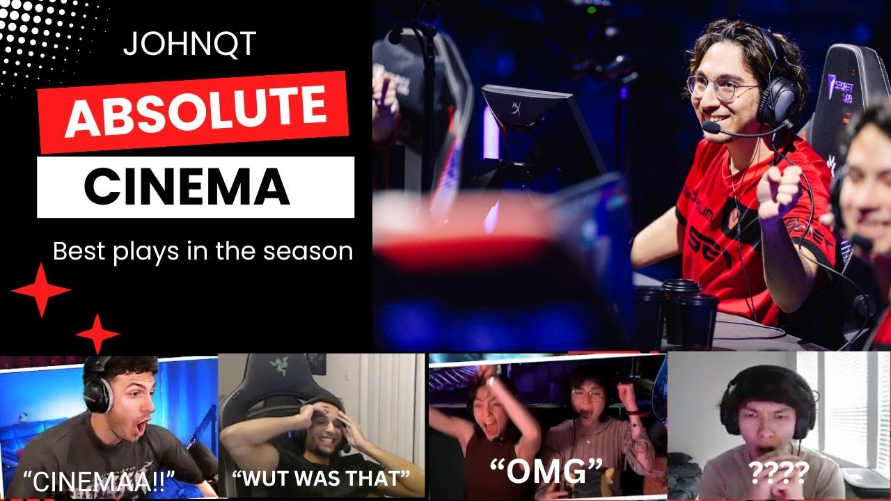 Pros/Streamers React to Incredible JohnQT Performance