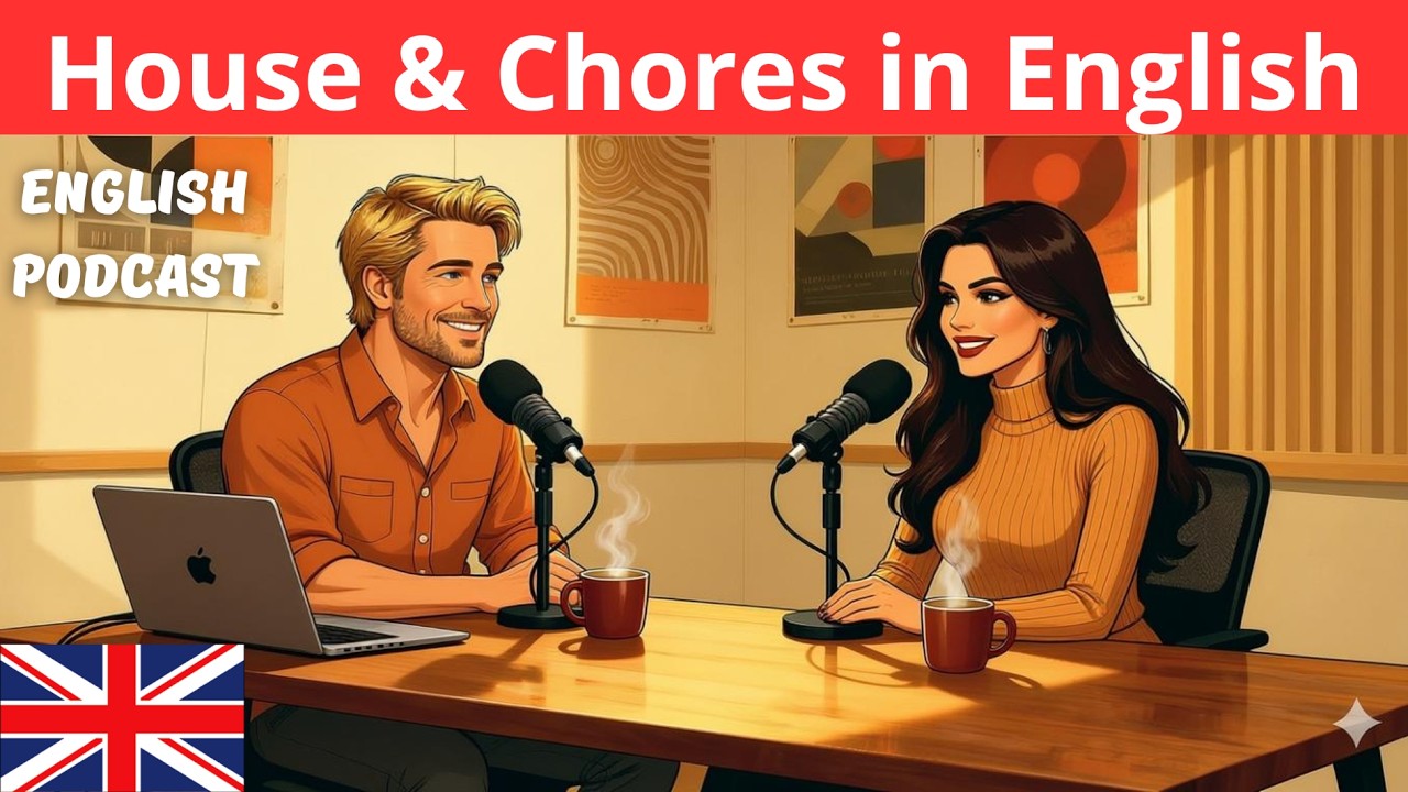 House & Chores in English: Vocabulary for Cleaning 🧹