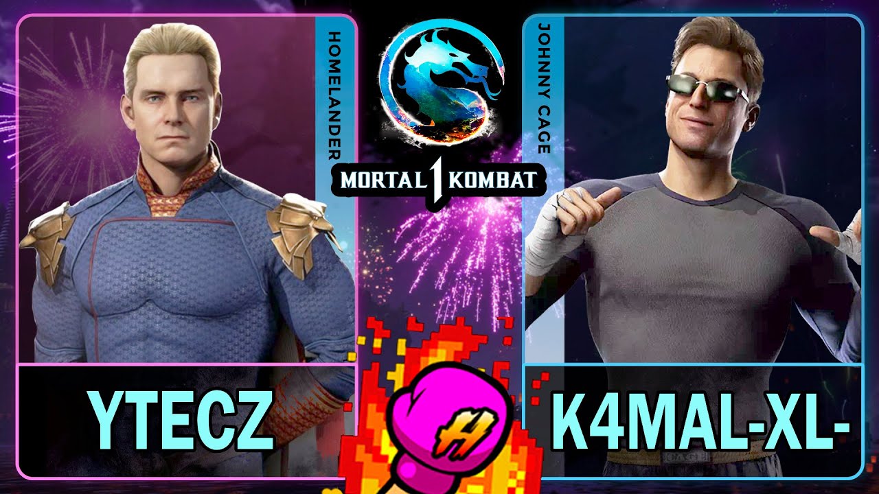 MK1 yTecZ (Хоумлендер) против K4mal-Xl- (Джонни Кейдж)🥊Mortal Kombat 1🥊4K 60ᶠᵖˢ