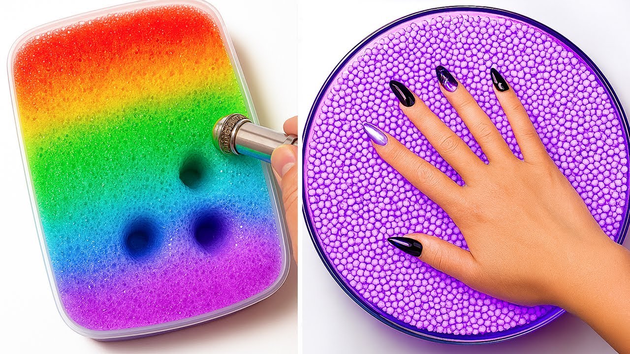 Rahatlatıcı Slime ASMR | Tatmin Edici Uyumak i&ccedil;in Slime Videoları 3654