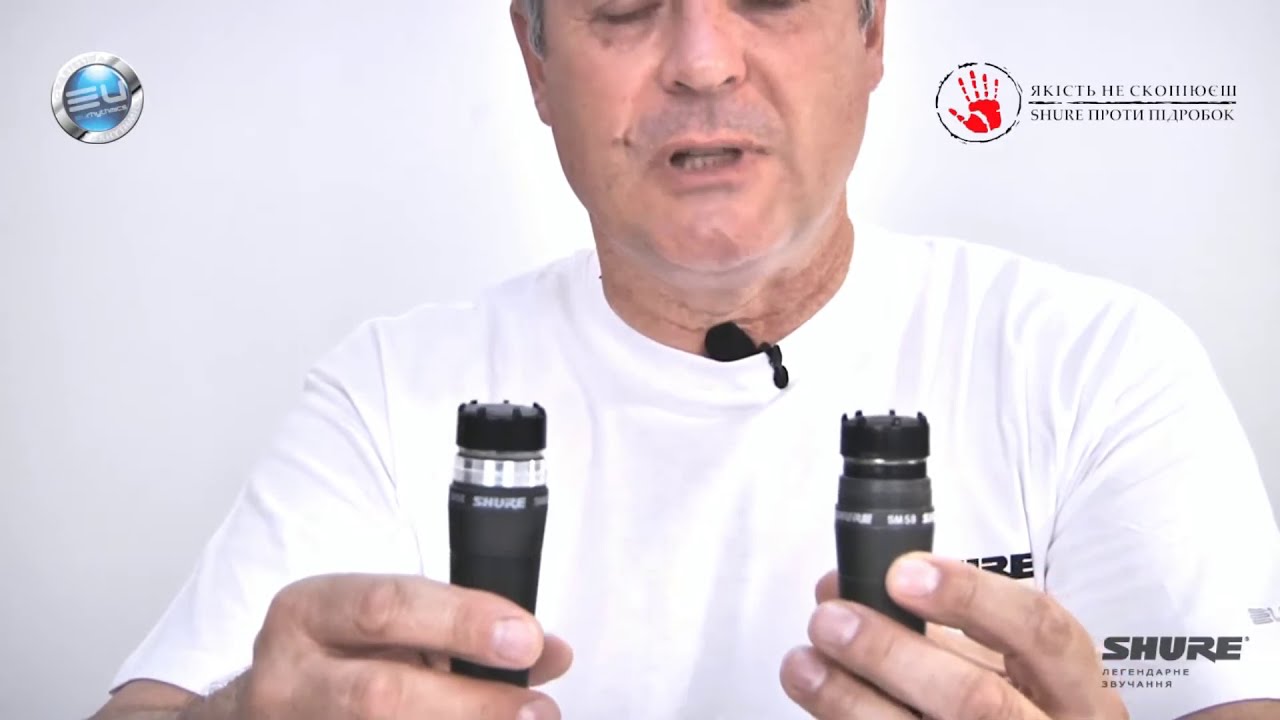 Підробки мікрофонів SHURE SM58 - By GearTestUa