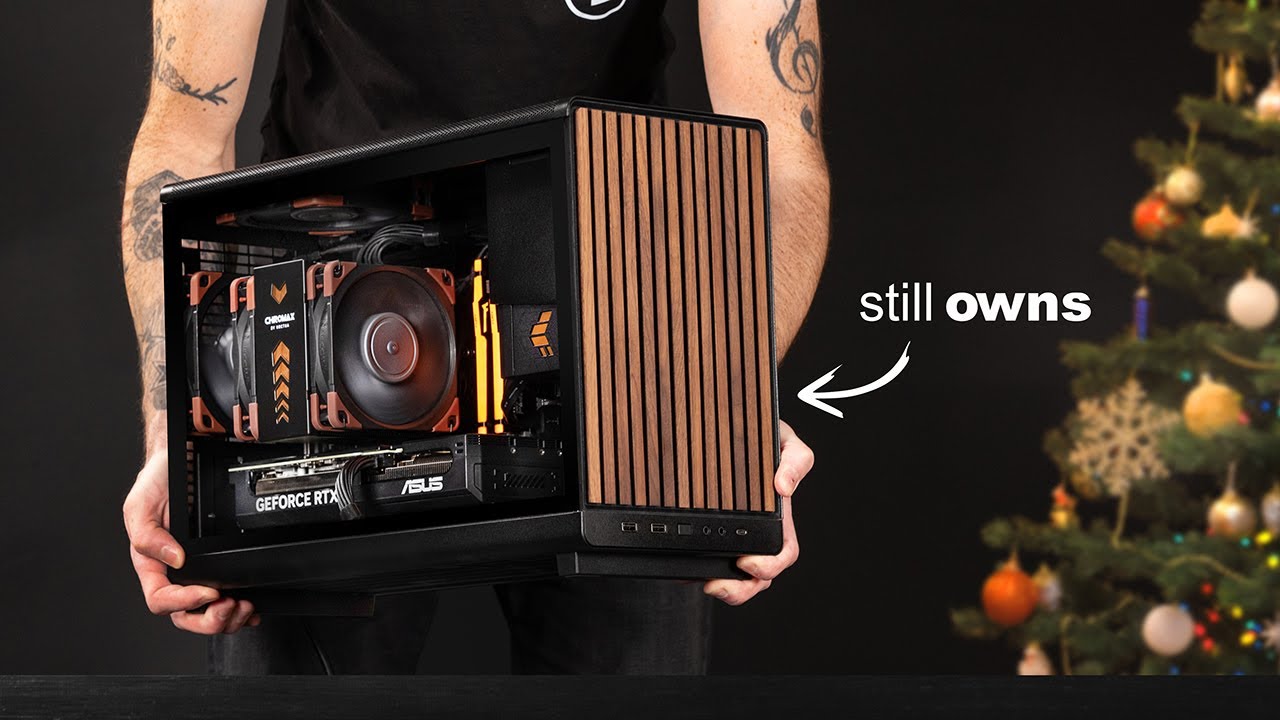 I Built a Dream Compact PC... To Give Away | Lian Li DAN A3 Wood Edition + Noctua