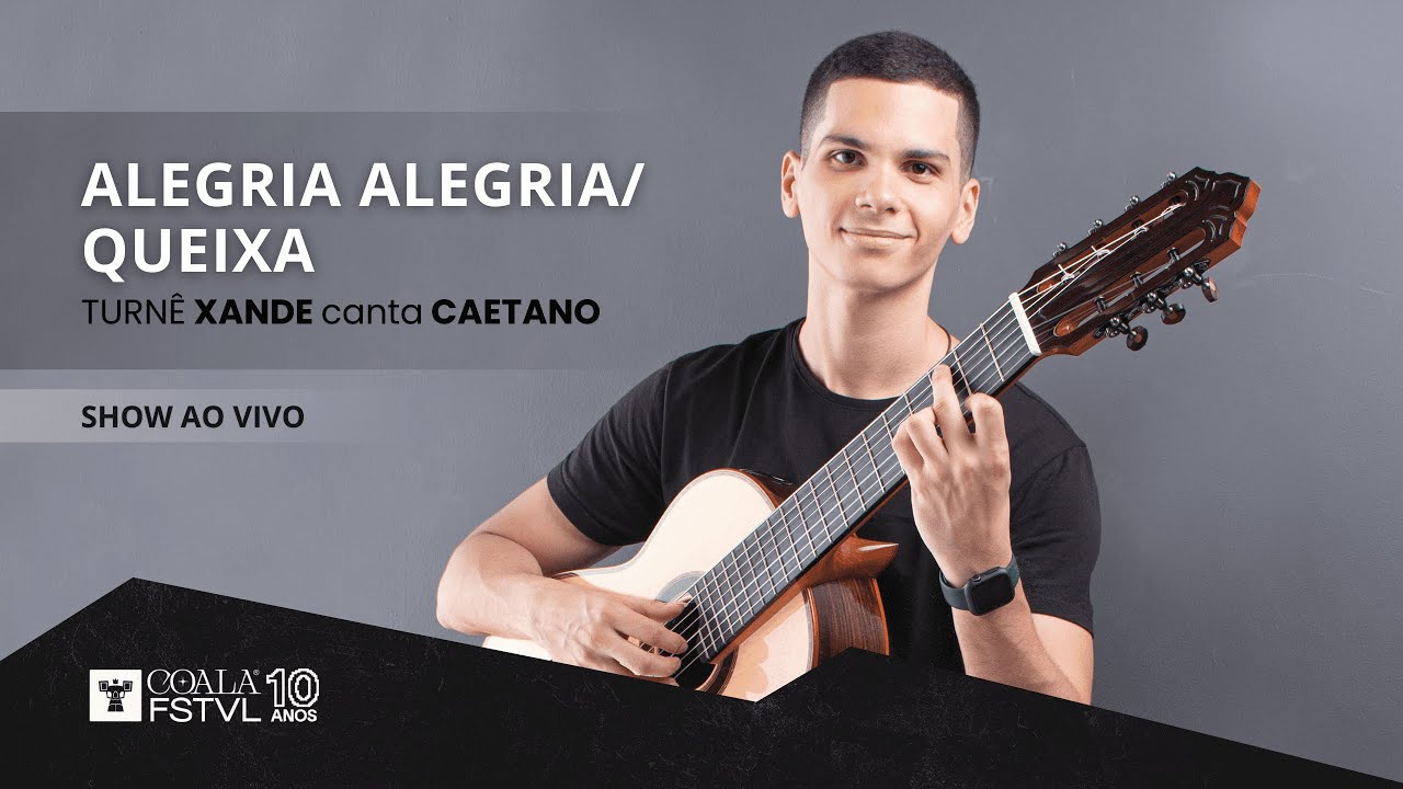 Xande canta Caetano - Alegria, alegria / Queixa (AO VIVO)