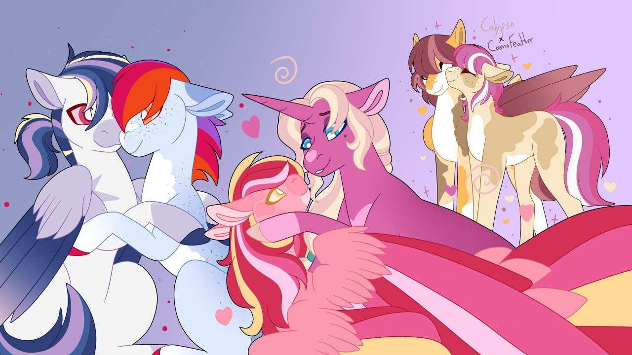 [SPEEDPAINT] MLP NextGen: Clayverse Couples Batch 4