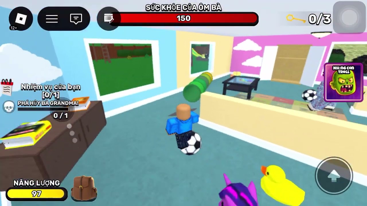 Chúc Ae Tết vui vẻ nha. Roblox phá vỡ Bà nội 