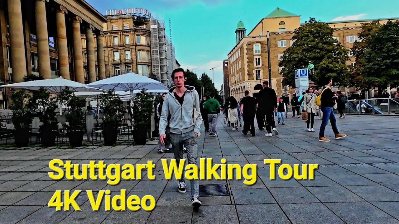 [4K] Stuttgart City Walking Tour 2025