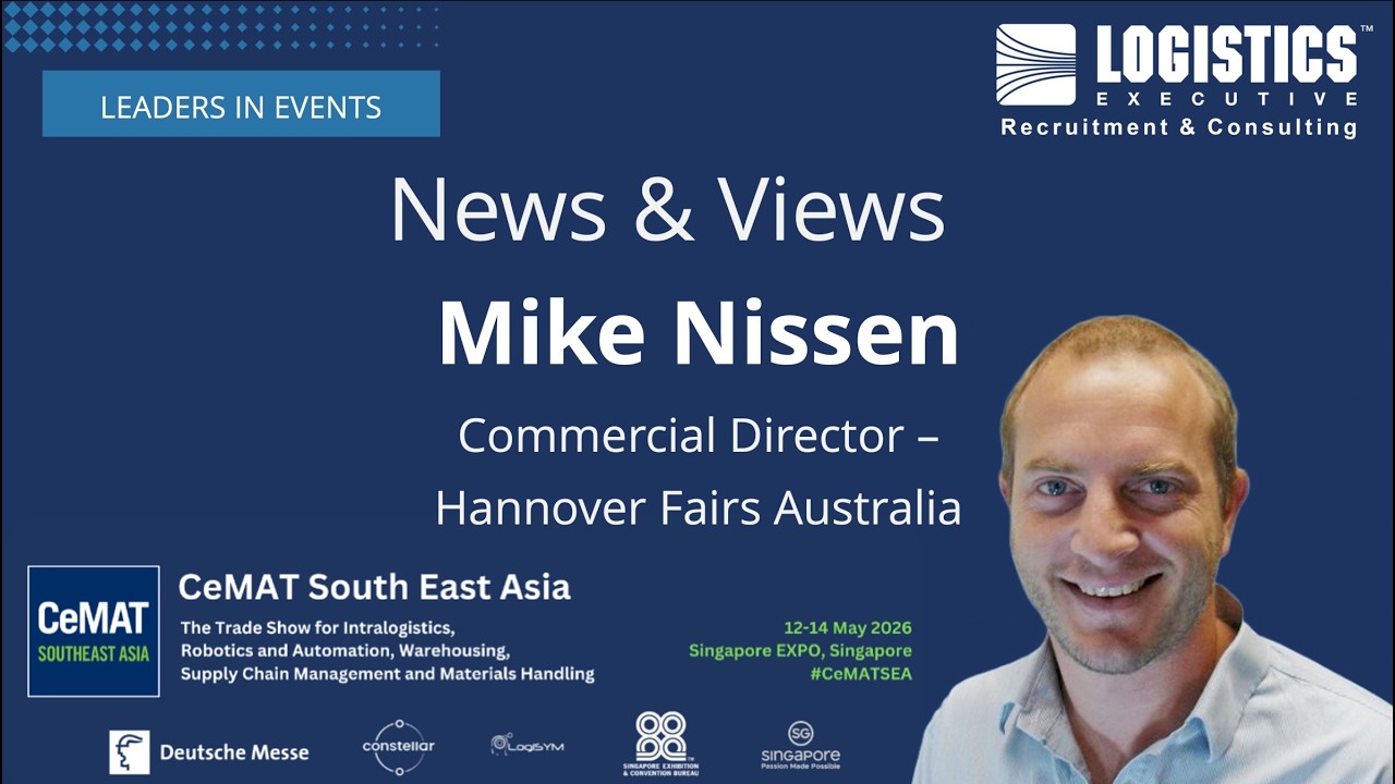 Video 321: Episode 171: CeMAT South East Asia 2026 Event Series with Kim Winter & Mike Nissen