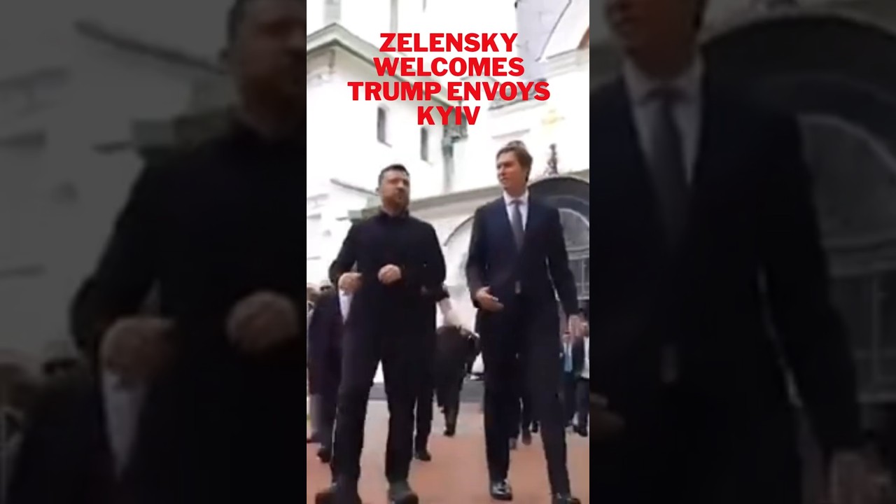 HOW ZELENSKY WELCOMED TRUMP'S ENVOYS! Historic Kyiv Peace Summit Breakdown