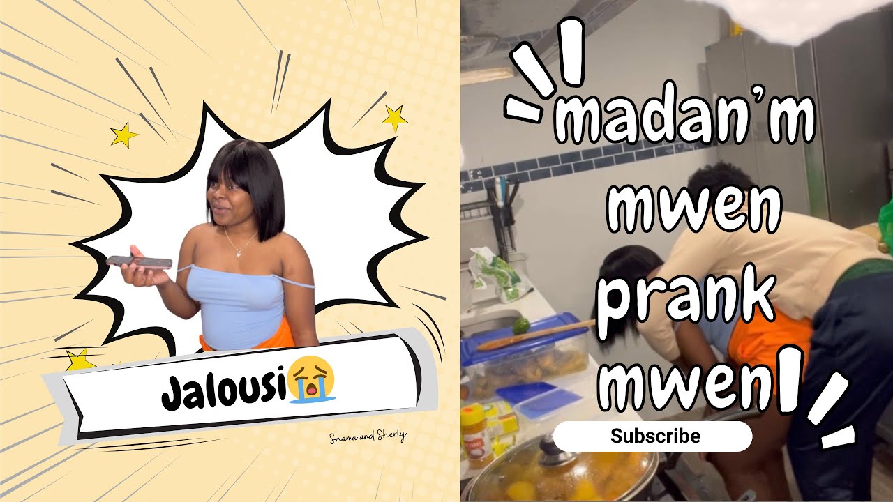 Revenge Prank😭madanm mwen fèm fè jalousi on moun relel nan telephone ☎️
