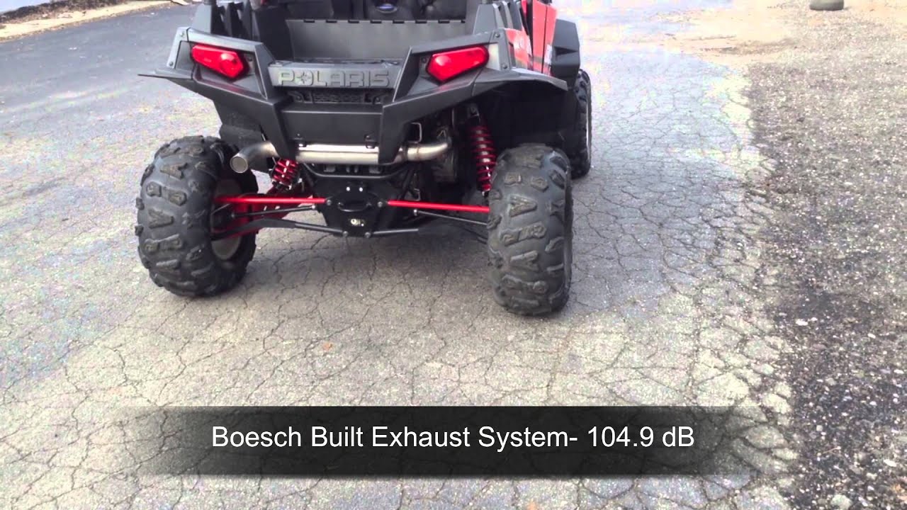 2011-2014 Polaris RZR XP 900 | XP4 900 Exhaust System Sound Comparison- Stock vs. B2 Fabrication