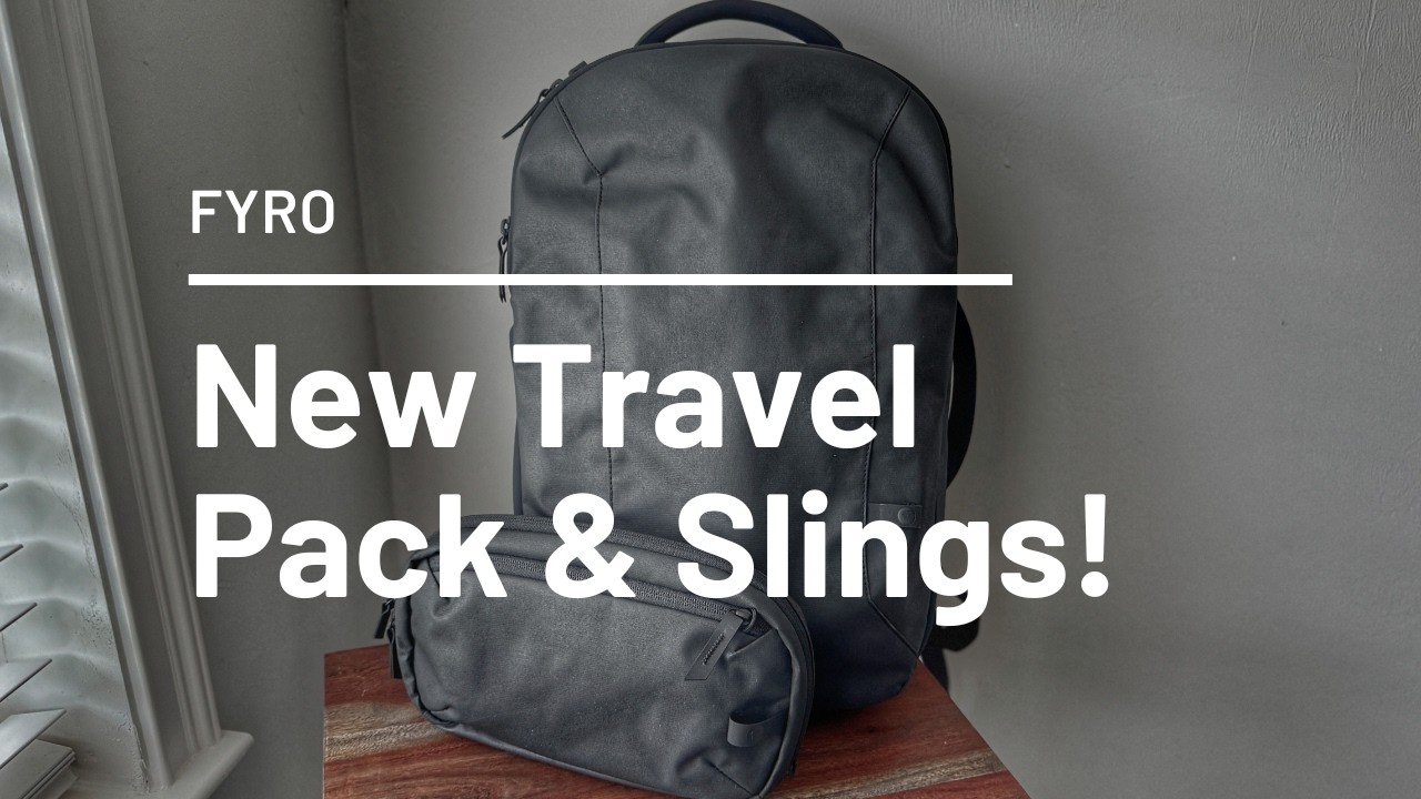 Лучший лёгкий дорожный рюкзак? Обзор рюкзака Fyro Levo Travel Backpack и слинга Citta Sling.
